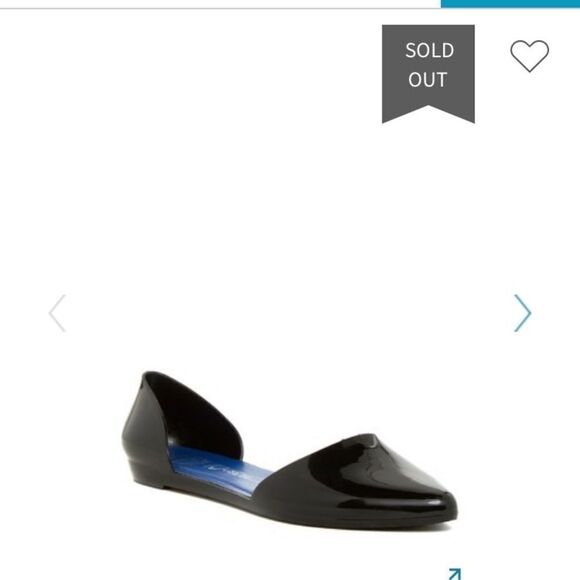 Jeffery Campbell, Havana Last Jelly Flat D’Orsay Solid Black Patent Women’s 6 M - Picture 8 of 12